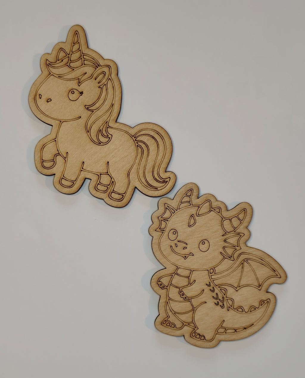 Paint-Your-Own Magnet - Unicorn