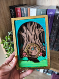 Fantasy Tree House Layered shelf decor