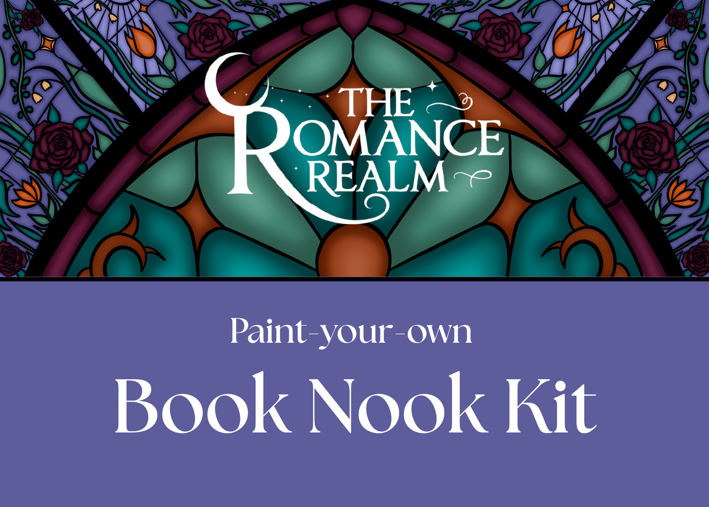 Paint-your-own Book Nook Kit
