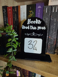 Acrylic Book Tracker